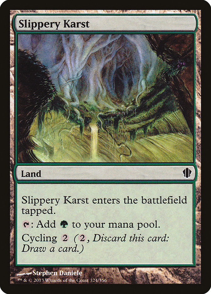 Slippery Karst [Commander 2013] | Deep Dive Games St. Marys