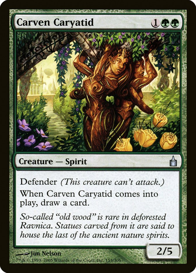 Carven Caryatid [Ravnica: City of Guilds] | Deep Dive Games St. Marys