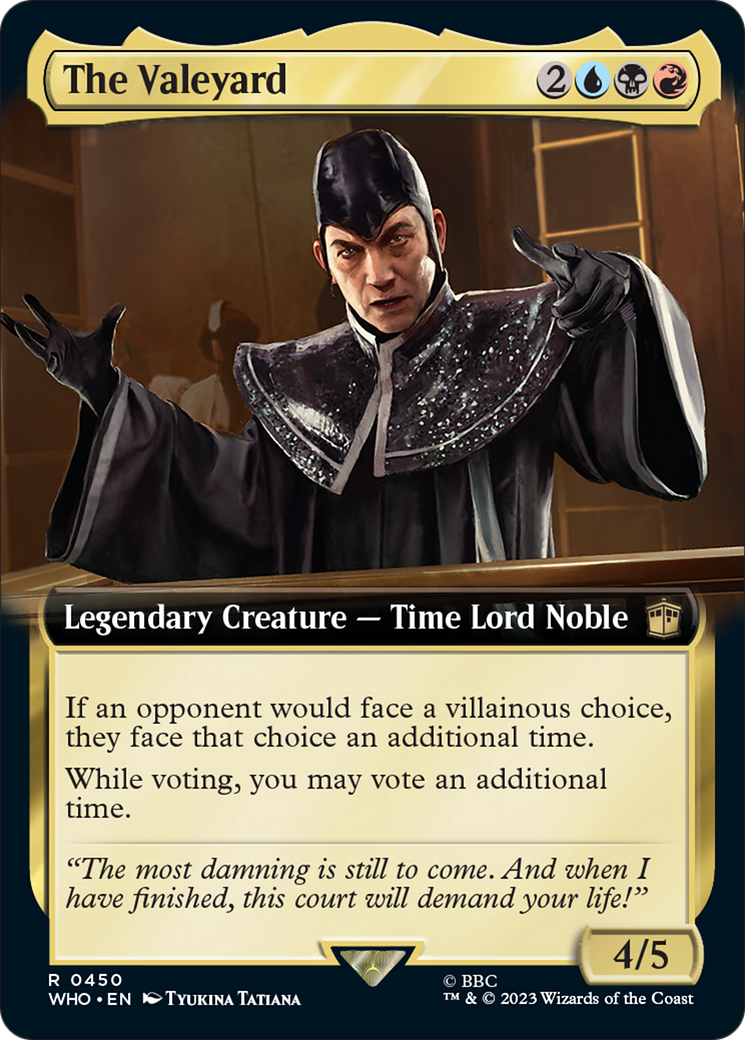 The Valeyard (Extended Art) [Doctor Who] | Deep Dive Games St. Marys