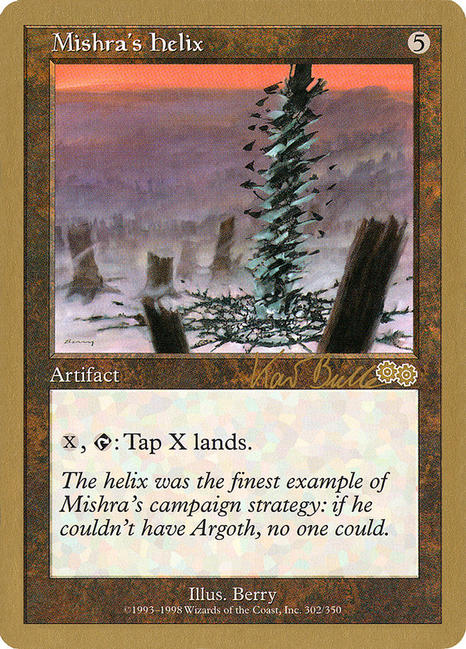 Mishra's Helix (Kai Budde) [World Championship Decks 1999] | Deep Dive Games St. Marys