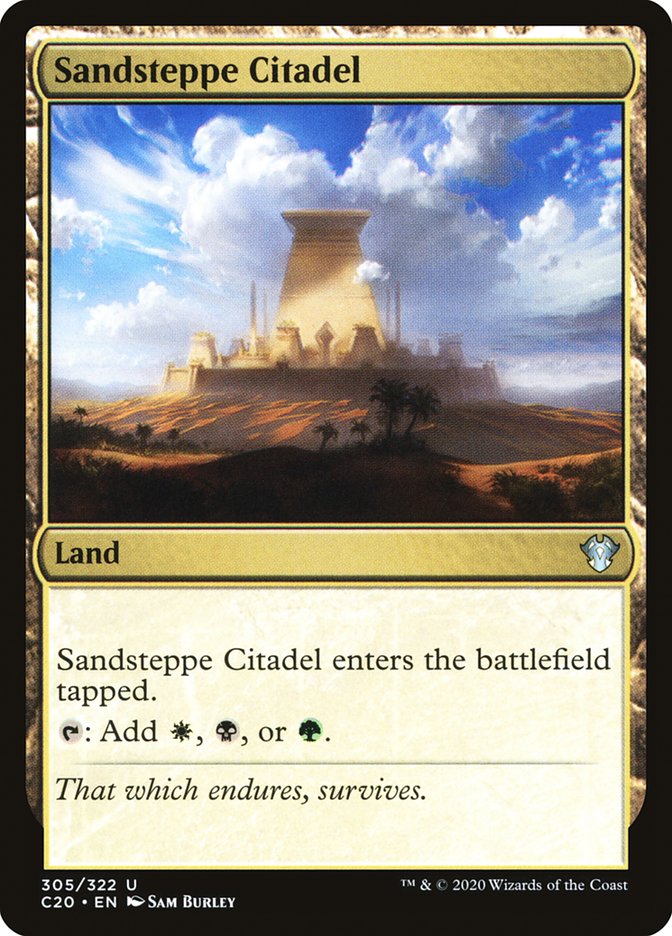 Sandsteppe Citadel [Commander 2020] | Deep Dive Games St. Marys