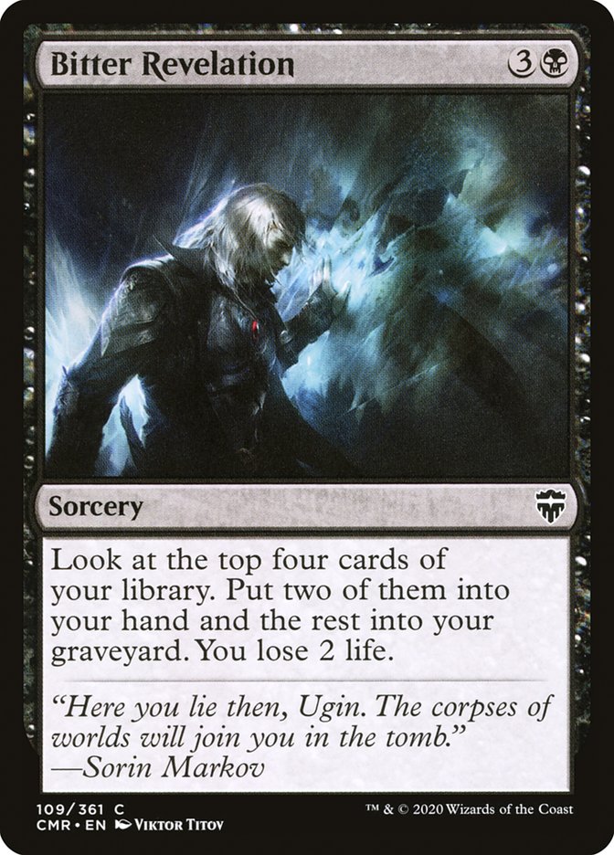 Bitter Revelation [Commander Legends] | Deep Dive Games St. Marys