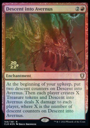 Descent into Avernus [Commander Legends: Battle for Baldur's Gate Prerelease Promos] | Deep Dive Games St. Marys