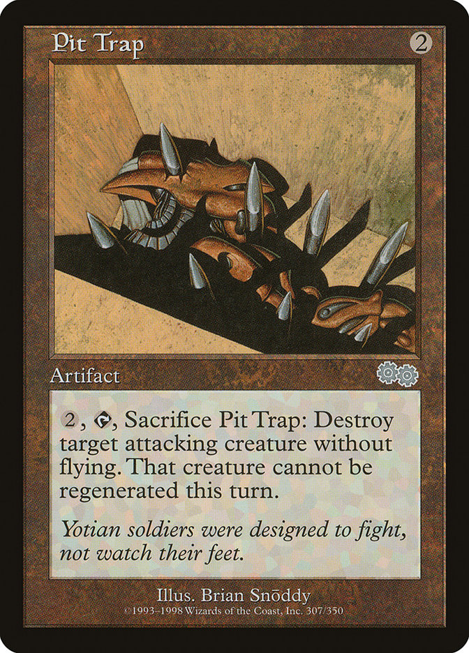 Pit Trap [Urza's Saga] | Deep Dive Games St. Marys