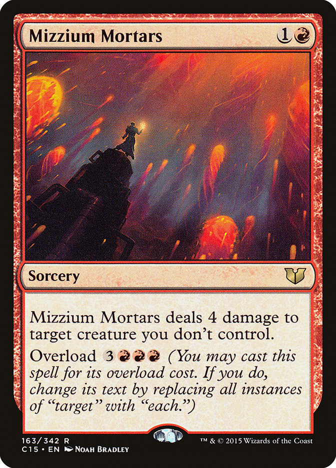 Mizzium Mortars [Commander 2015] | Deep Dive Games St. Marys