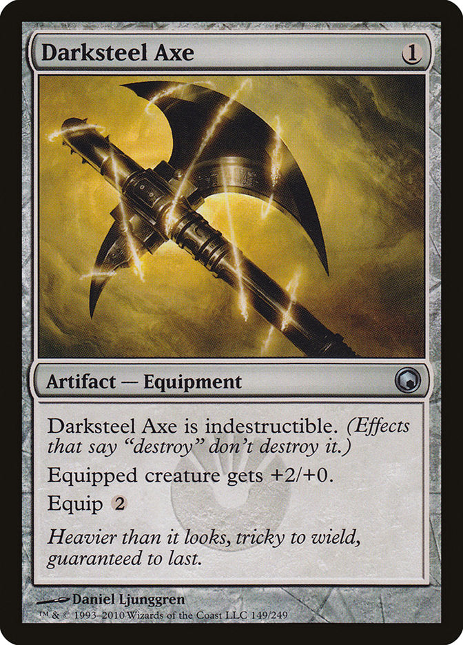 Darksteel Axe [Scars of Mirrodin] | Deep Dive Games St. Marys