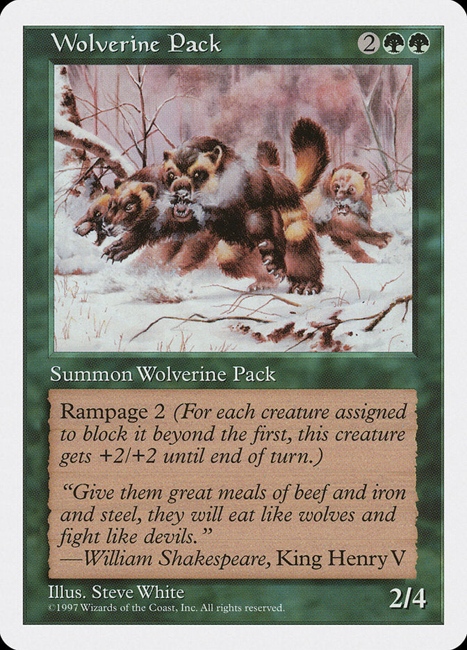 Wolverine Pack [Fifth Edition] | Deep Dive Games St. Marys