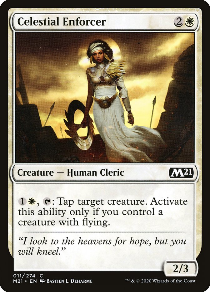 Celestial Enforcer [Core Set 2021] | Deep Dive Games St. Marys