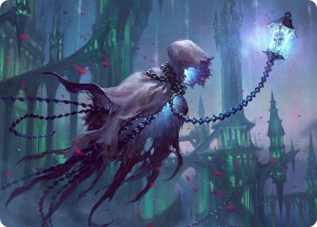 Wanderlight Spirit Art Card [Innistrad: Crimson Vow Art Series] | Deep Dive Games St. Marys