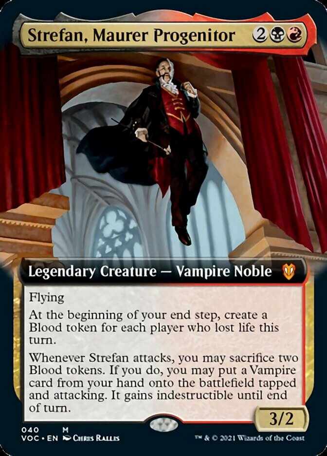 Strefan, Maurer Progenitor (Extended Art) [Innistrad: Crimson Vow Commander] | Deep Dive Games St. Marys