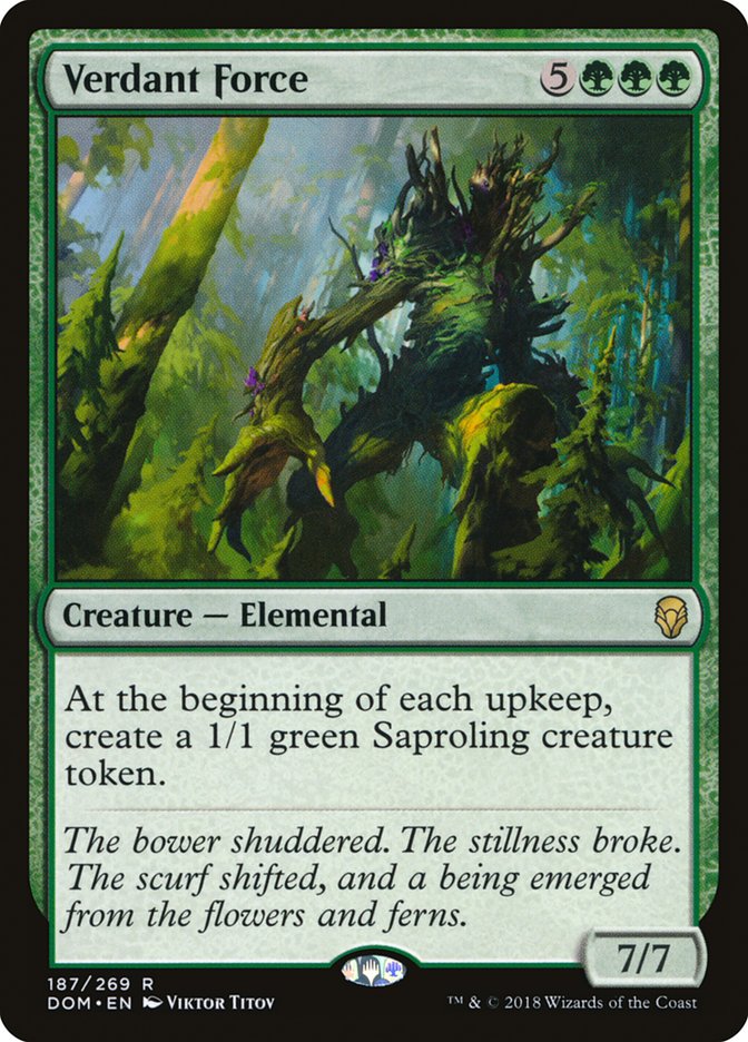 Verdant Force [Dominaria] | Deep Dive Games St. Marys