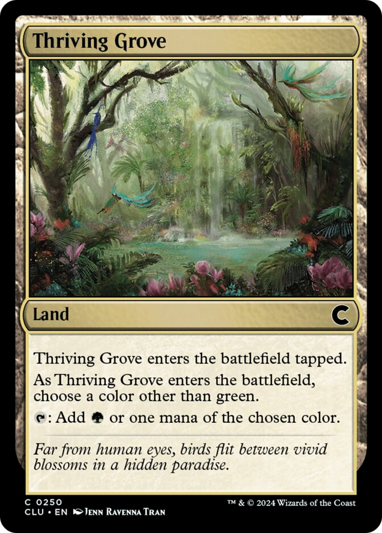 Thriving Grove [Ravnica: Clue Edition] | Deep Dive Games St. Marys