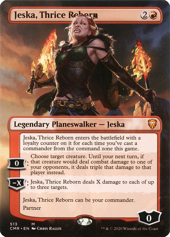 Jeska, Thrice Reborn (Borderless) [Commander Legends] | Deep Dive Games St. Marys