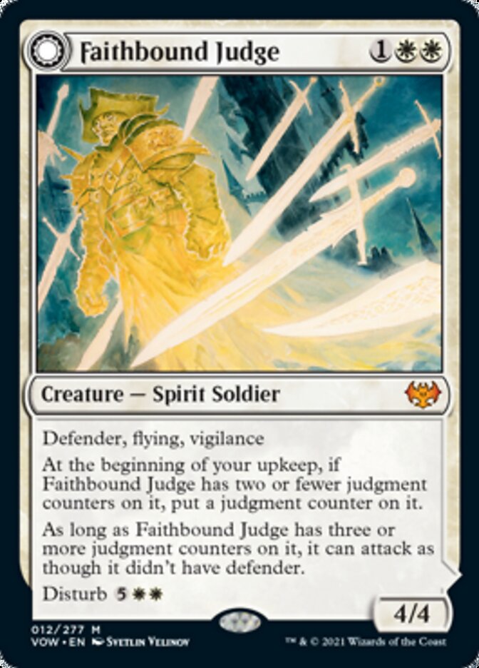 Faithbound Judge // Sinner's Judgment [Innistrad: Crimson Vow] | Deep Dive Games St. Marys