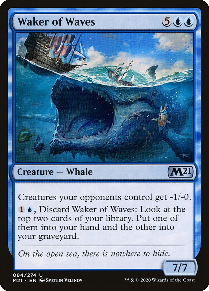 Waker of Waves [Core Set 2021] | Deep Dive Games St. Marys