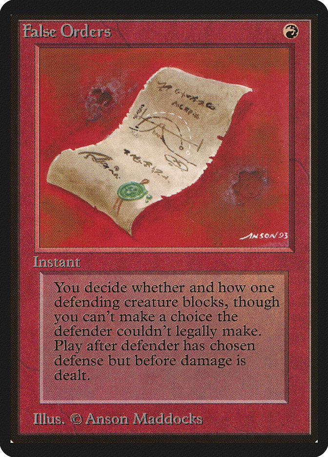 False Orders [Beta Edition] | Deep Dive Games St. Marys