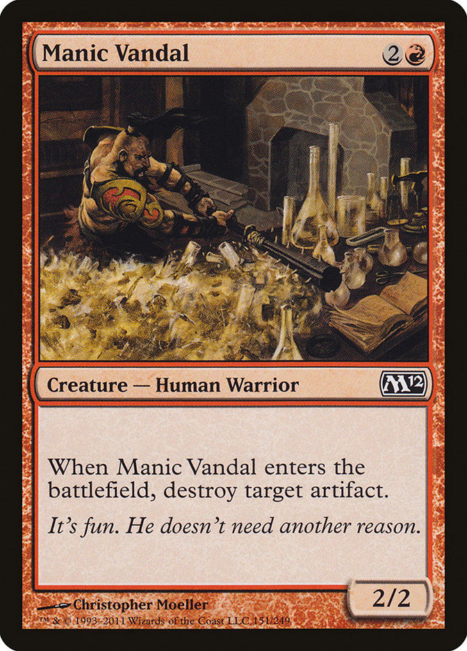 Manic Vandal [Magic 2012] | Deep Dive Games St. Marys