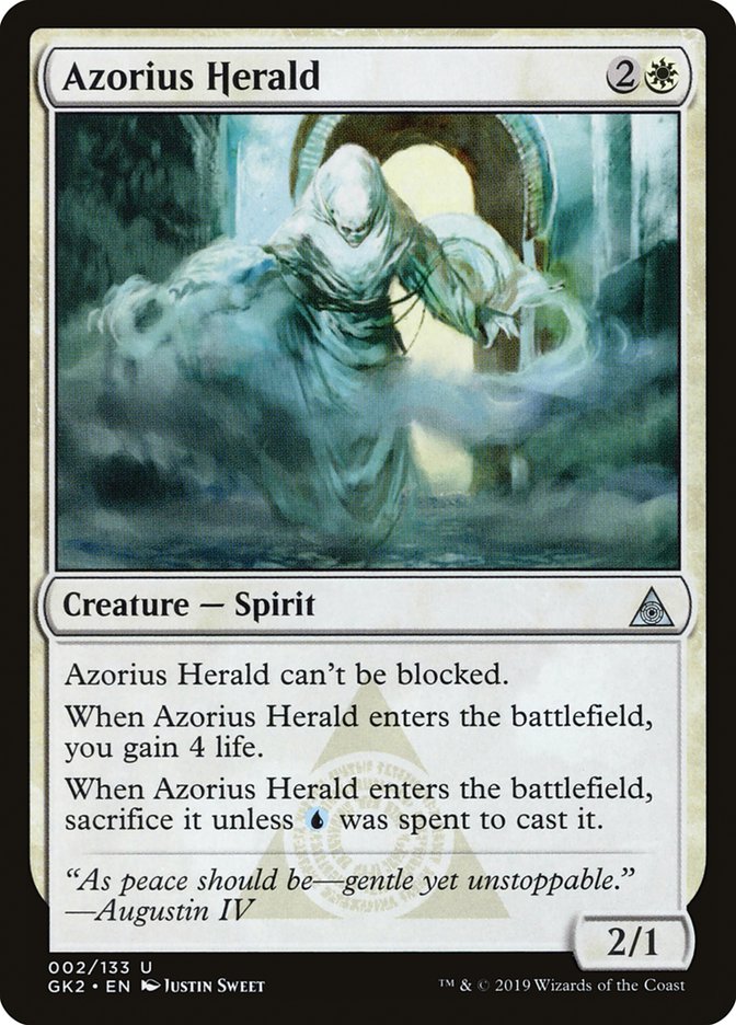 Azorius Herald [Ravnica Allegiance Guild Kit] | Deep Dive Games St. Marys