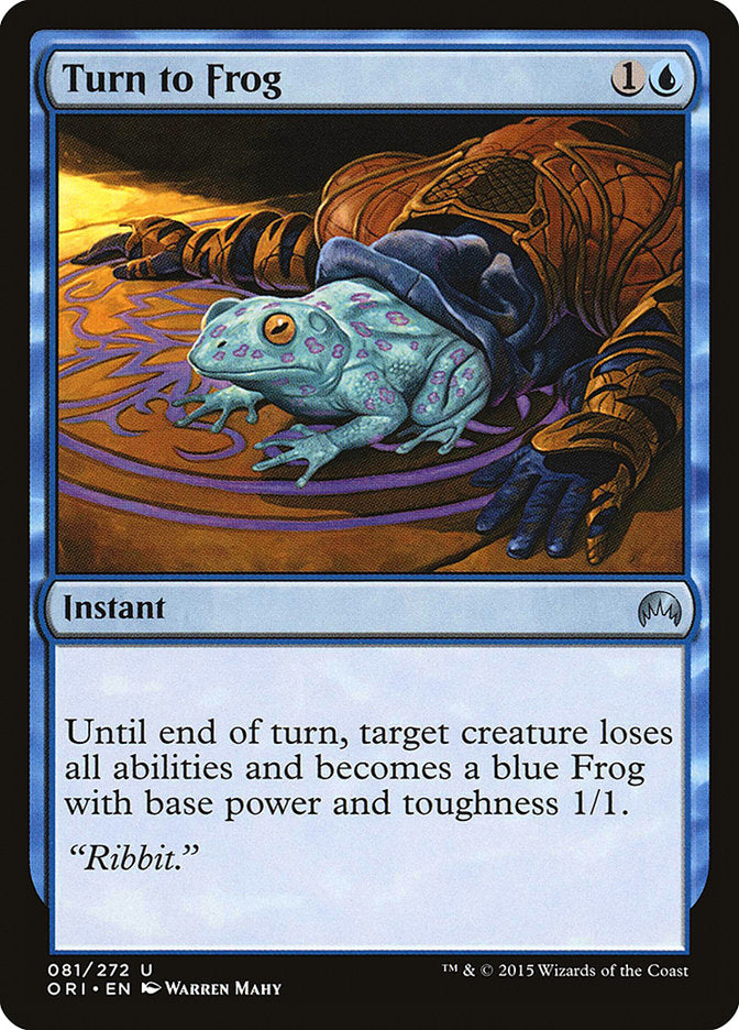 Turn to Frog [Magic Origins] | Deep Dive Games St. Marys