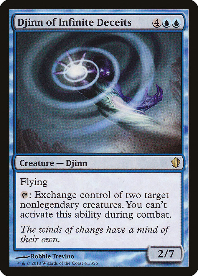 Djinn of Infinite Deceits [Commander 2013] | Deep Dive Games St. Marys