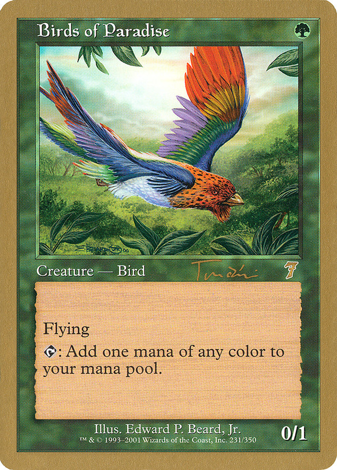 Birds of Paradise (Jan Tomcani) [World Championship Decks 2001] | Deep Dive Games St. Marys