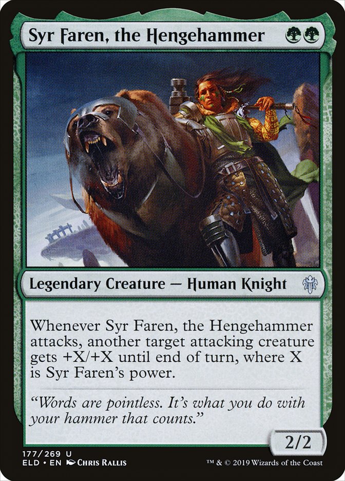Syr Faren, the Hengehammer [Throne of Eldraine] | Deep Dive Games St. Marys