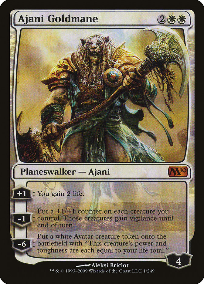 Ajani Goldmane [Magic 2010] | Deep Dive Games St. Marys