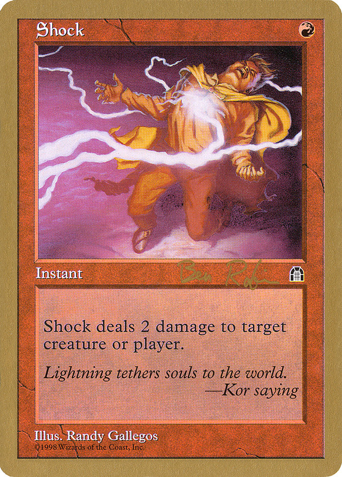 Shock (Ben Rubin) [World Championship Decks 1998] | Deep Dive Games St. Marys