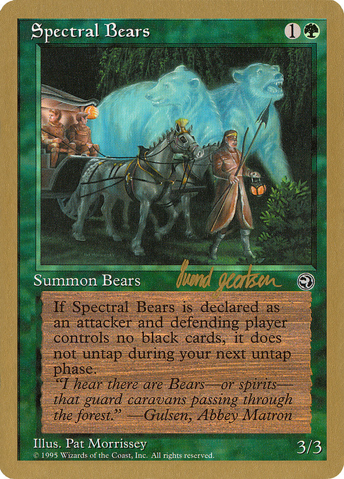 Spectral Bears (Svend Geertsen) [World Championship Decks 1997] | Deep Dive Games St. Marys