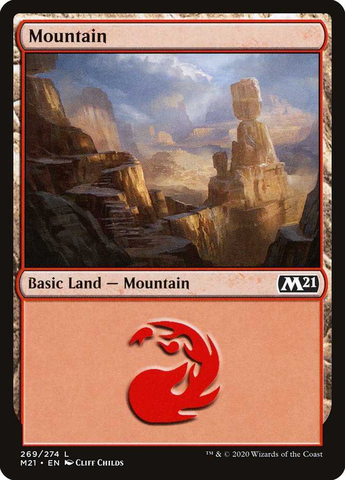 Mountain (269) [Core Set 2021] | Deep Dive Games St. Marys