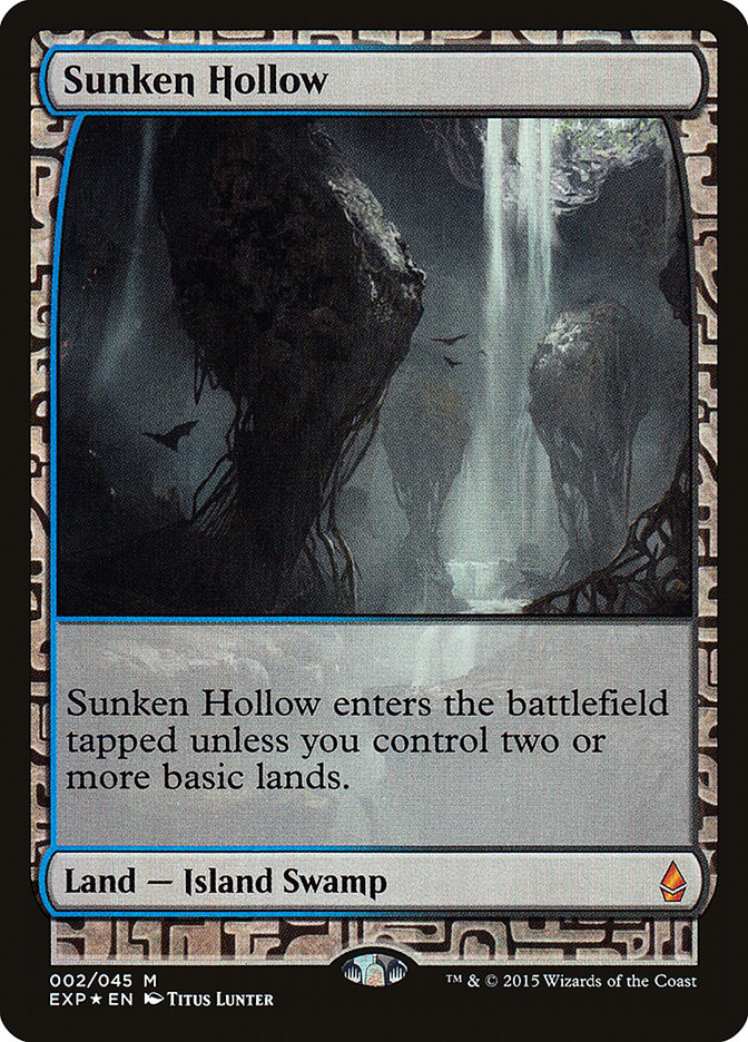 Sunken Hollow [Zendikar Expeditions] | Deep Dive Games St. Marys