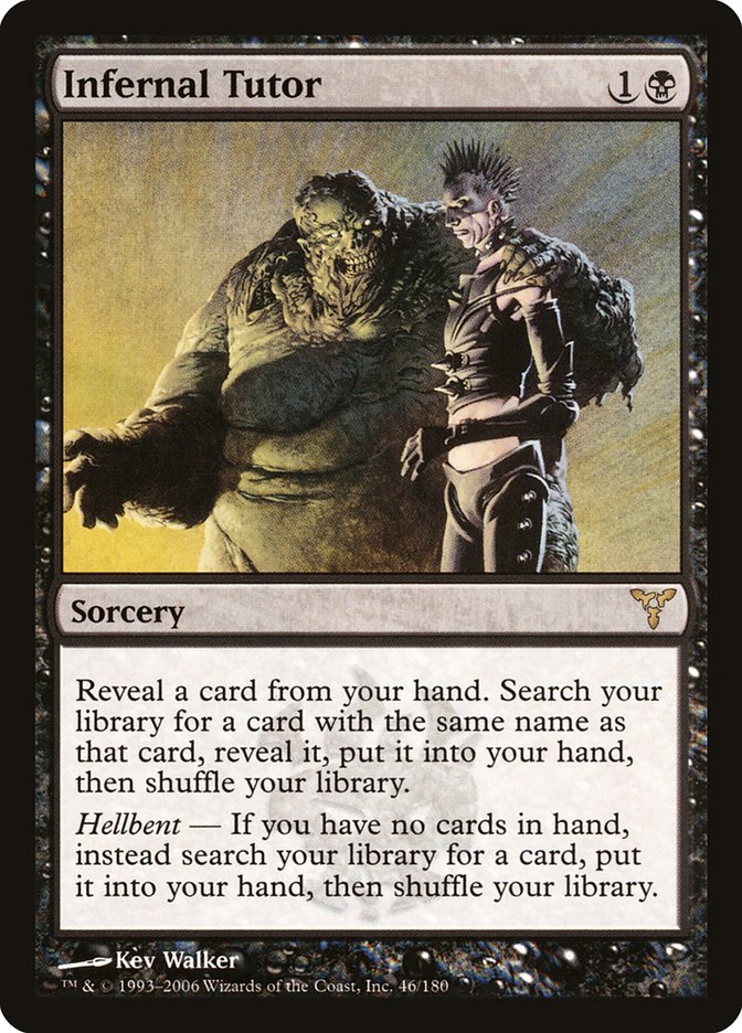 Infernal Tutor [Dissension] | Deep Dive Games St. Marys