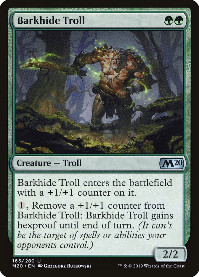 Barkhide Troll [Core Set 2020] | Deep Dive Games St. Marys