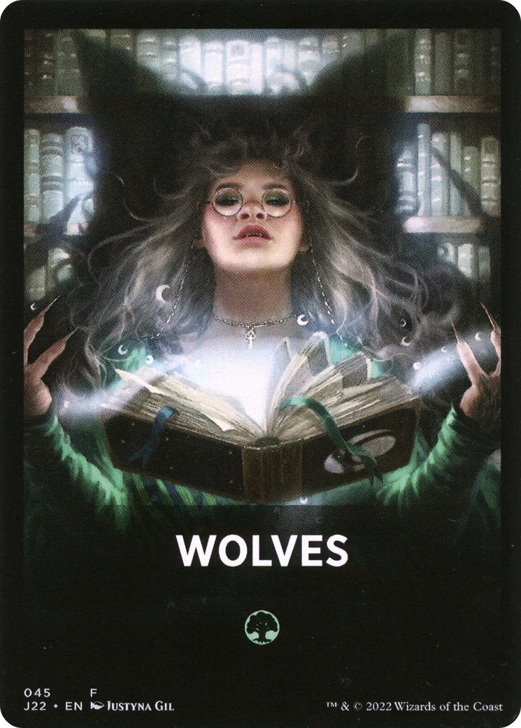 Wolves Theme Card [Jumpstart 2022 Front Cards] | Deep Dive Games St. Marys