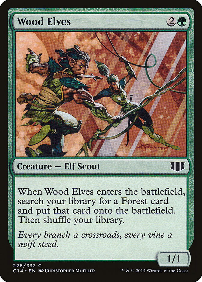 Wood Elves [Commander 2014] | Deep Dive Games St. Marys