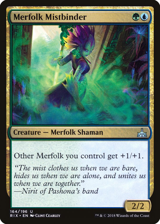 Merfolk Mistbinder [Rivals of Ixalan] | Deep Dive Games St. Marys