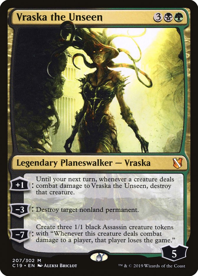 Vraska the Unseen [Commander 2019] | Deep Dive Games St. Marys