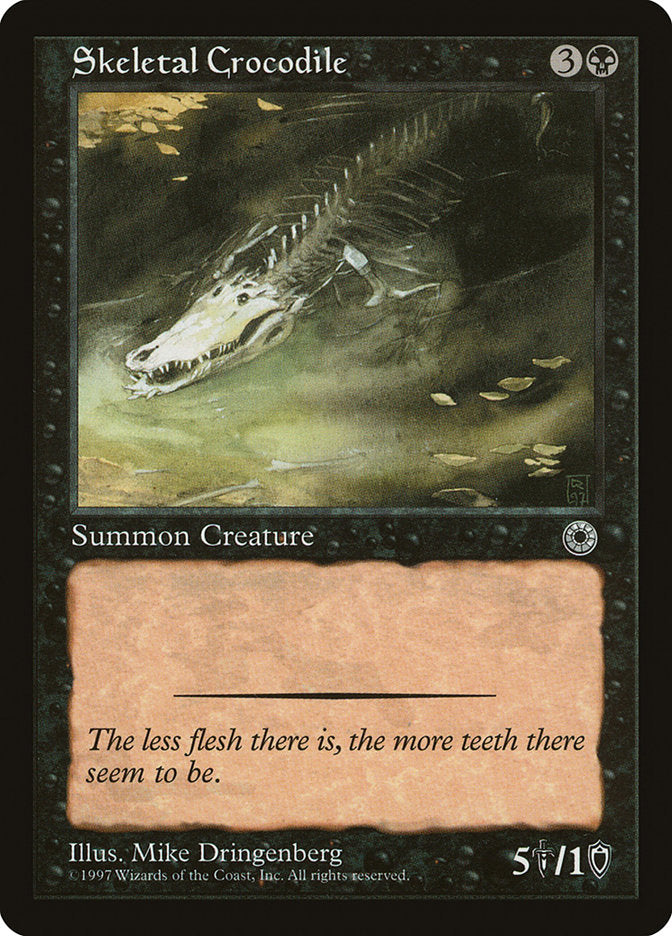 Skeletal Crocodile [Portal] | Deep Dive Games St. Marys