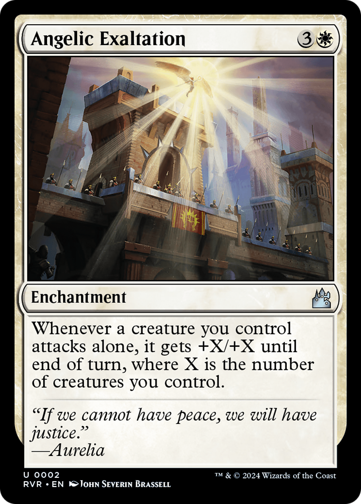 Angelic Exaltation [Ravnica Remastered] | Deep Dive Games St. Marys