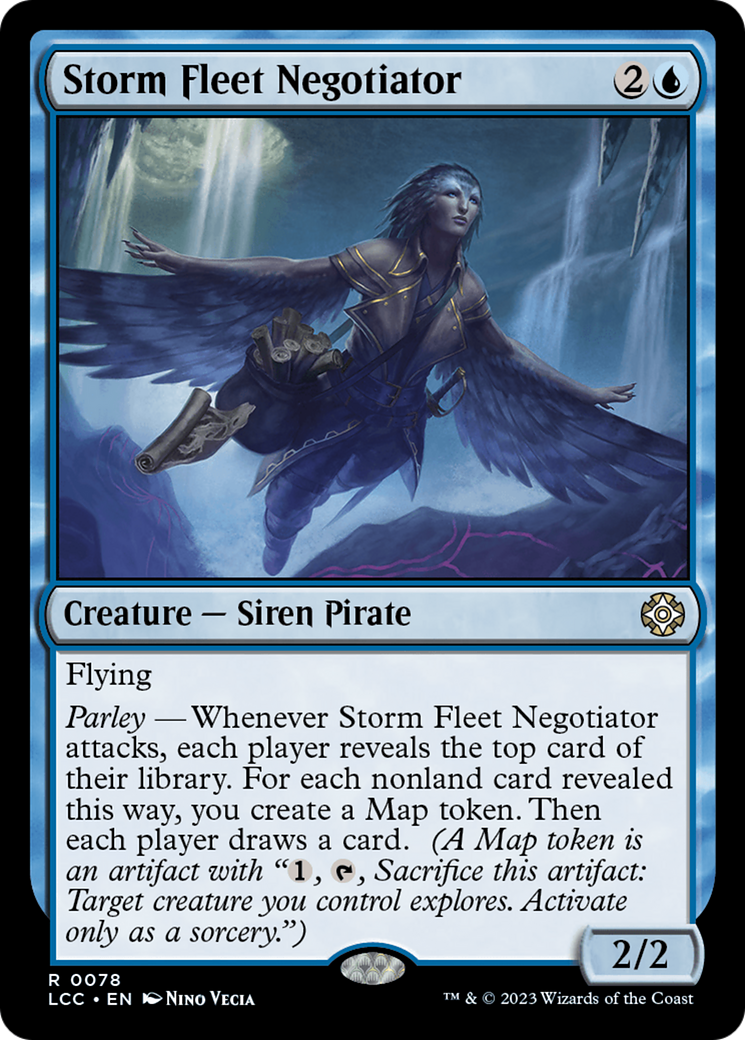 Storm Fleet Negotiator [The Lost Caverns of Ixalan Commander] | Deep Dive Games St. Marys