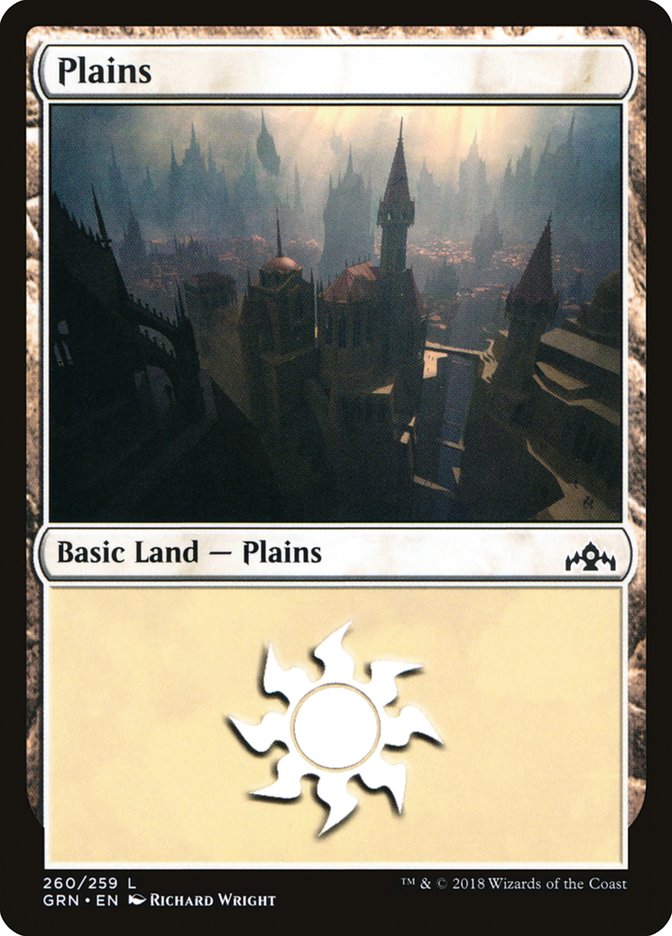 Plains (260) [Guilds of Ravnica] | Deep Dive Games St. Marys