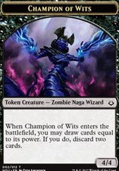 Champion of Wits // Warrior Double-Sided Token [Hour of Devastation Tokens] | Deep Dive Games St. Marys