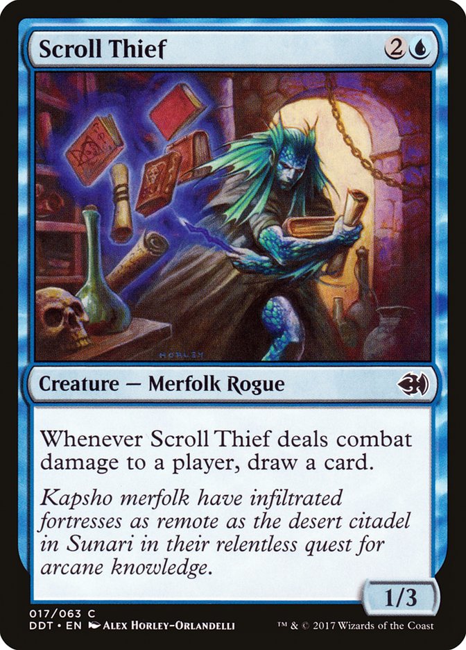 Scroll Thief [Duel Decks: Merfolk vs. Goblins] | Deep Dive Games St. Marys