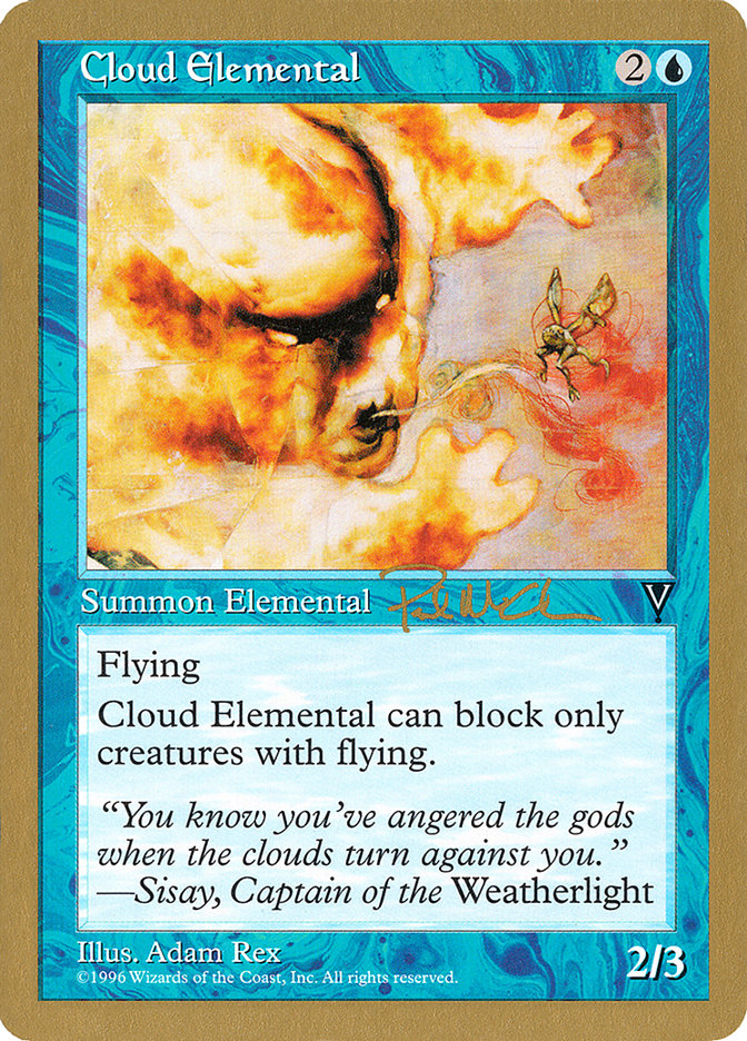 Cloud Elemental (Paul McCabe) [World Championship Decks 1997] | Deep Dive Games St. Marys