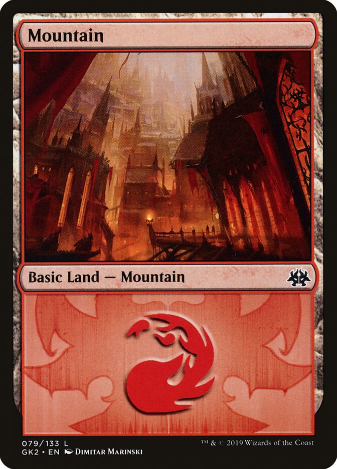 Mountain (79) [Ravnica Allegiance Guild Kit] | Deep Dive Games St. Marys