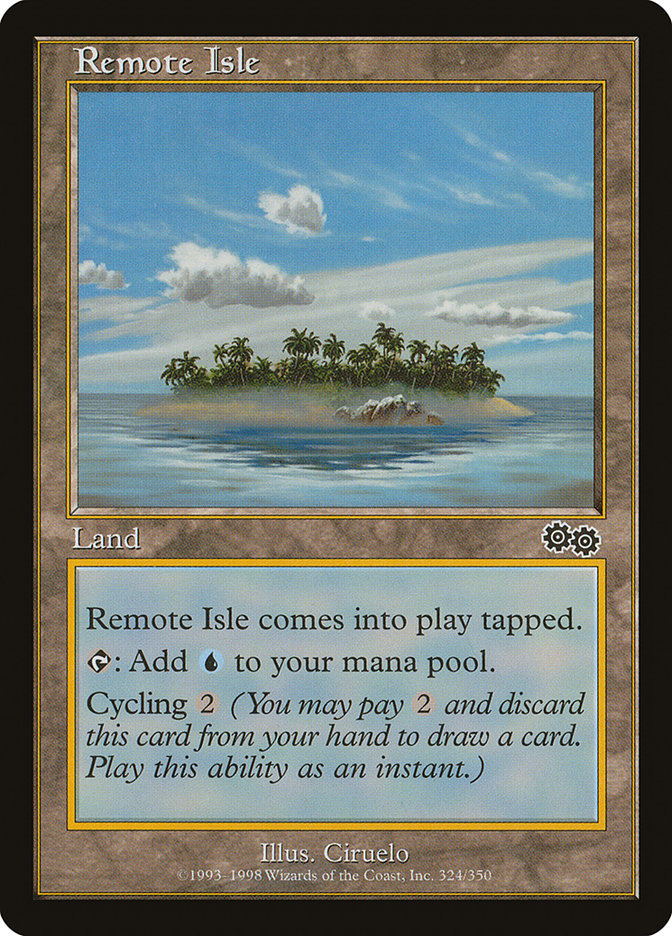 Remote Isle [Urza's Saga] | Deep Dive Games St. Marys