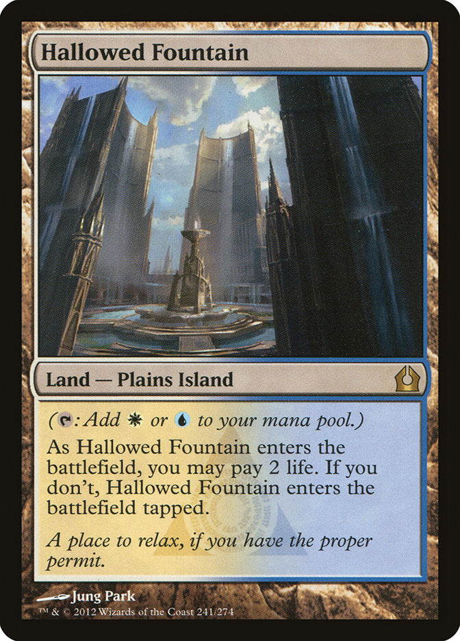 Hallowed Fountain [Return to Ravnica] | Deep Dive Games St. Marys