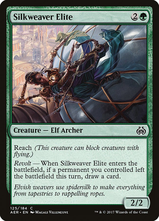 Silkweaver Elite [Aether Revolt] | Deep Dive Games St. Marys