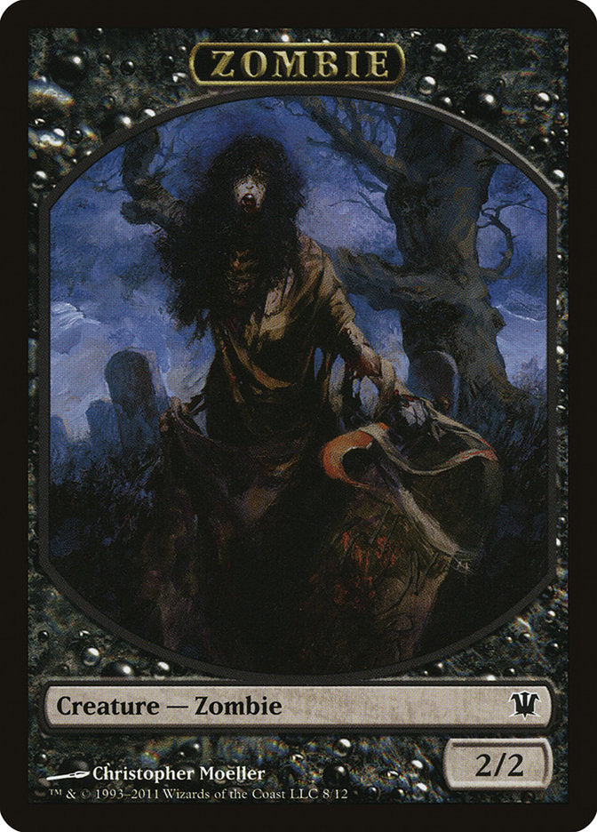 Zombie Token (8/12) [Innistrad Tokens] | Deep Dive Games St. Marys