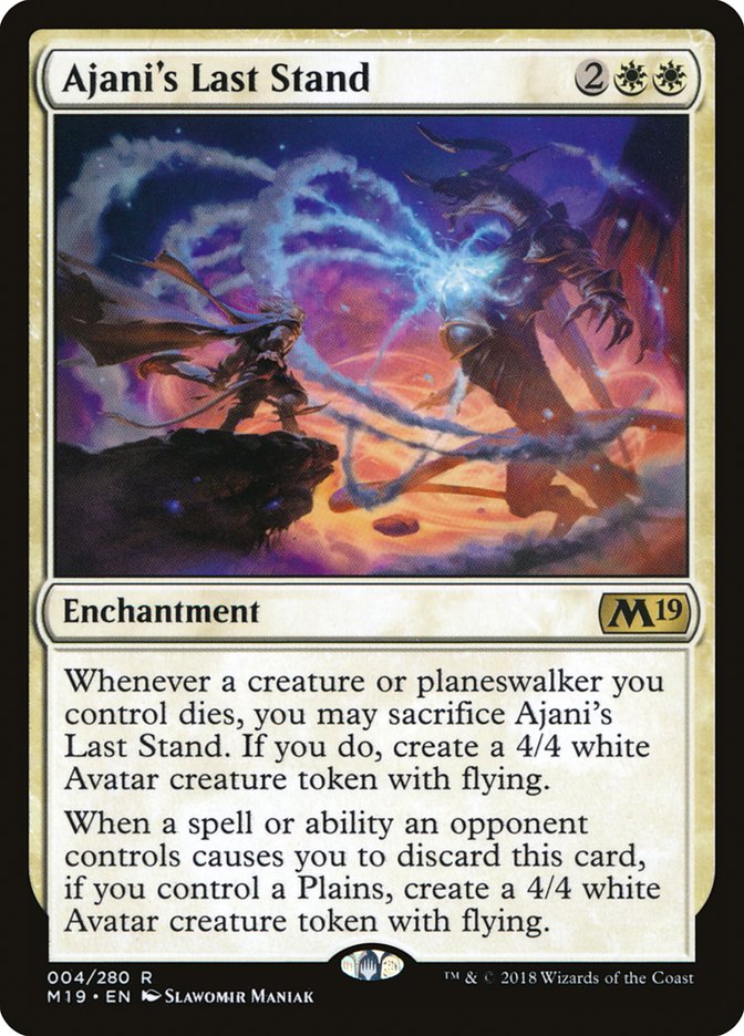 Ajani's Last Stand [Core Set 2019] | Deep Dive Games St. Marys